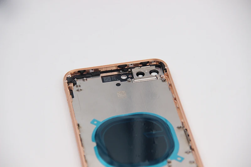 Запасные части для iPhone 8 крышка батареи задний корпус чехол средняя рамка Шасси и Задняя стеклянная крышка для iPhone 8 Plus 5,5"