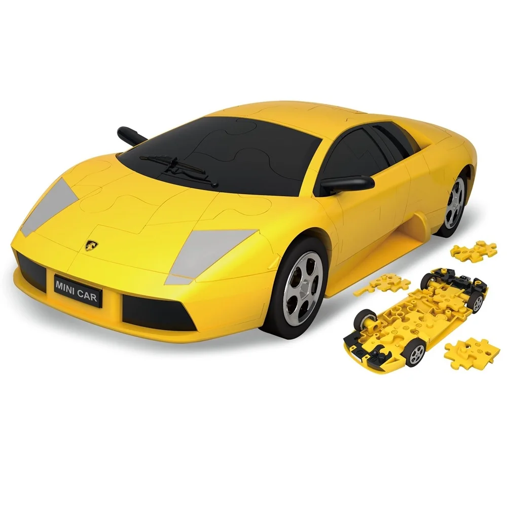 3D игрушки головоломки пластиковые модели автомобилей строительные блоки DIY 4