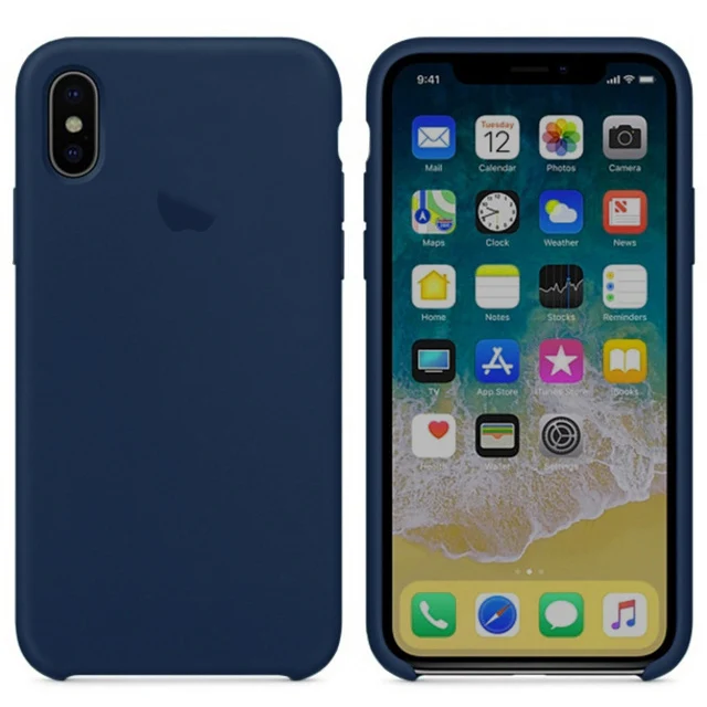 color20 Силиконовый чехол для iPhone 11 Pro Max X XR XS Max задняя крышка с логотипом чехол для телефона для iPhone 7 8 6 6s Plus чехол Capa - Цвет: color20