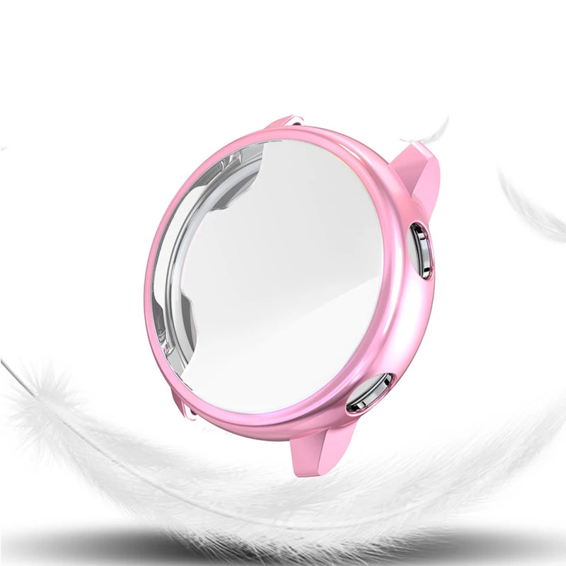 Мягкий силиконовый чехол для samsung Galaxy Watch, активный Чехол, бампер, аксессуары для часов, защита, полное покрытие экрана, защитный чехол