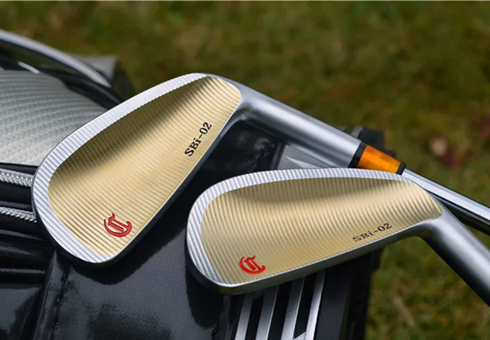 Crazy SBi-02 gold golf iron club кованая углеродистая сталь CNC железная древесина