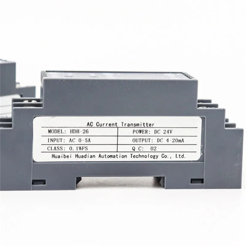 

0-5a 2-wire current transmitter small hall effect current transducer 0-10V output