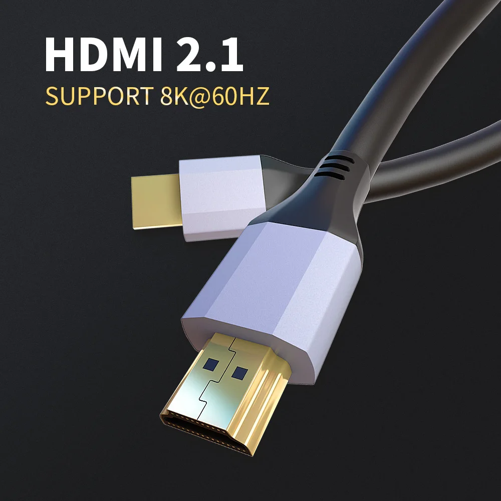 Кабель hdmi 2,0 4k 1080p сплиттер кабеля для проектора PS4 адаптер переключателя 1 м 2 м 3 м 4 м 5 м hdmi 2,1 кабель папа-папа 8 к конвертер