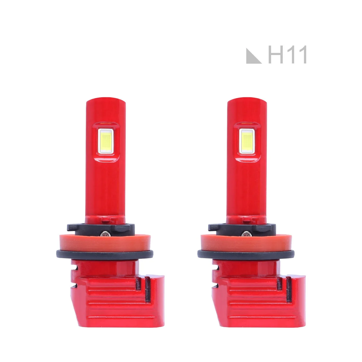

2pcs/set X11 H11 50*40mm Car Vehicle Automobile LED Headlights Bulbs XHL35070 Lamps Aviation Aluminum Headlight 2870lm new