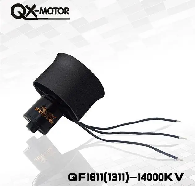 

QX-motor 30mm EDF QF1611-14000KV brushless for RC mini 30mm EDF jet plane Freeshipping