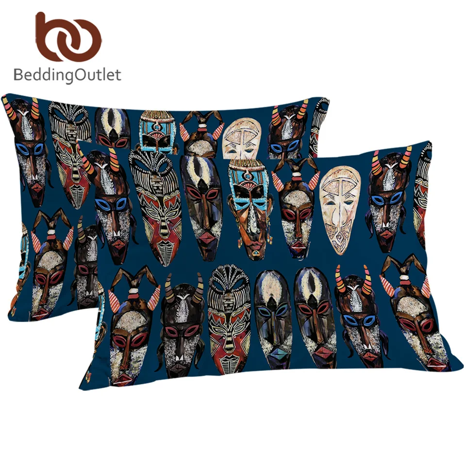 Beddingoutlet African Pillowcase Tribal Totem Sleeping Pillow Case
