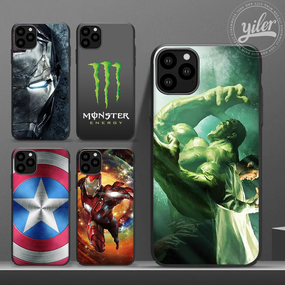 Капитан Америка для iPhone 11 Pro максимальный чехол для корпуса iPhone 6S SE 6 7 8 Plus XS Max XR чехол для телефона iPhone 7 8 Plus