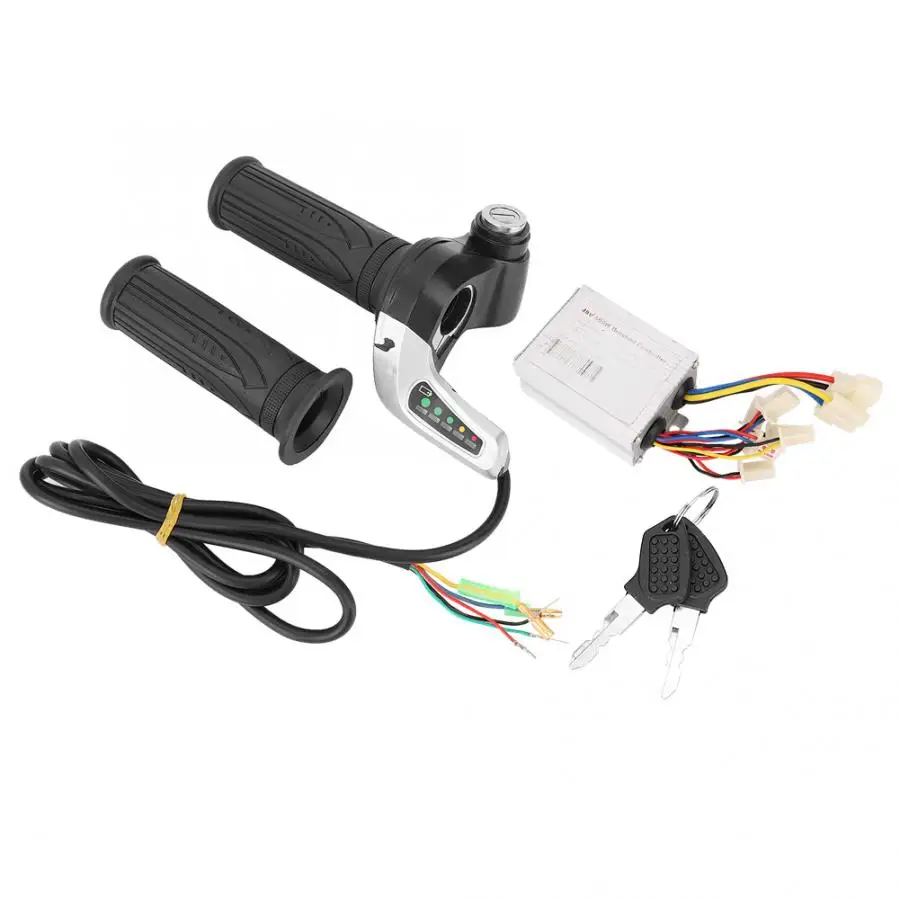 48V//500W Motor Brushed Controller Speed Grip for Electric Bike Scooter