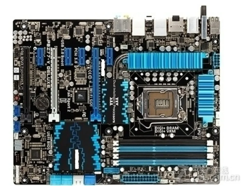 original motherboard P8Z77 V DELUXE DDR3 LGA 1155 USB2.0 USB3.0 32GB