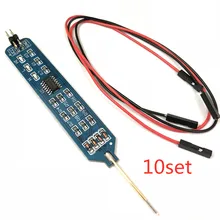 10 компл./лот логическая тестовая ручка LM339 высокий и низкий уровень тест 5 в 3,3 В Цифровая настройка цепи