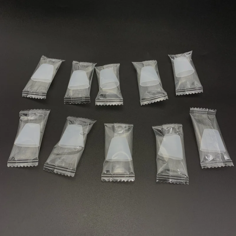 Новинка 100 шт одноразовые чистые кремниевые тестовые капельные наконечники