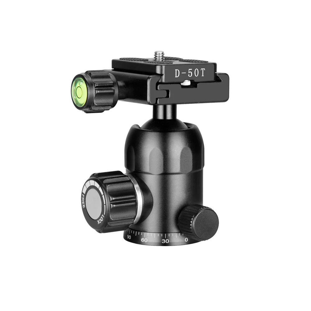 DIFUN C-326 монопод из углеродного волокна для камеры и палка для фото селфи профессиональная подставка штатив аксессуары - Цвет: Tripod head