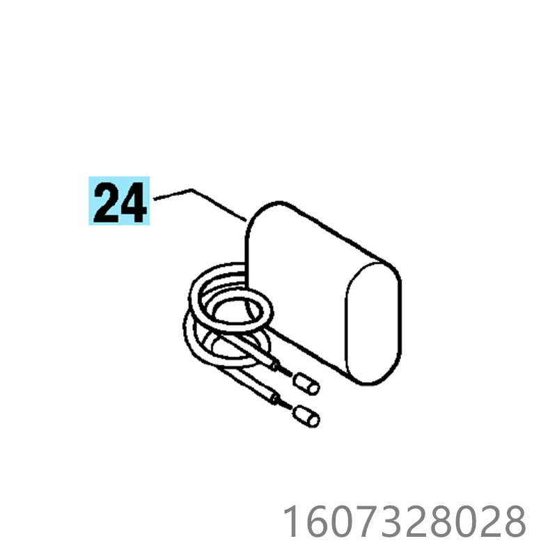 Фильтр подавления для BOSCH GSB90-2E UBH4/26DSE UBH3/20SE UBH2/20SE UBH2/20S UBH2/14SE UBH3/24SE UBH4/26SE 1607328028
