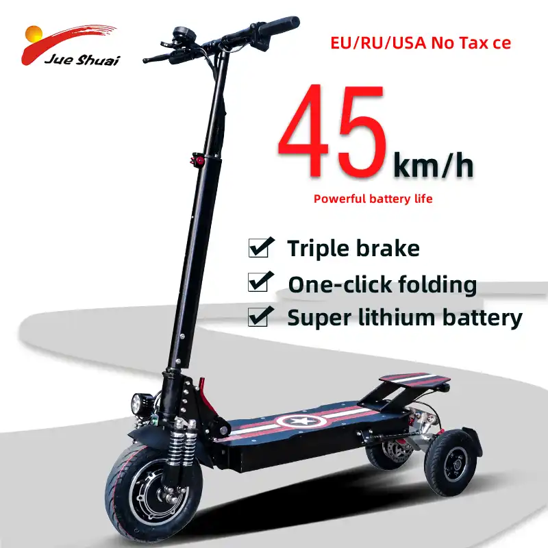 patinete electrico 3 ruedas plegable