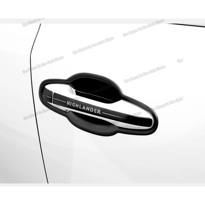 Lsrtw2017 автомобильная дверная ручка чаша планка для toyota highlander 2013 2014 2015 2016 2017 2018 2019