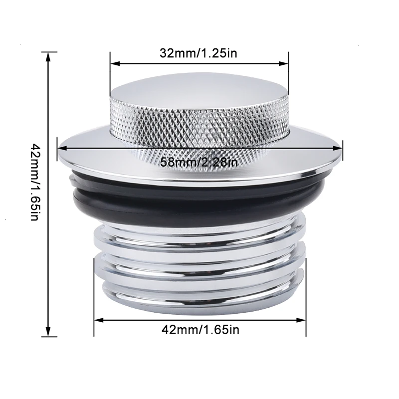 SPELAB CNC алюминиевый мотоцикл флеш всплывающий газовый колпачок с уплотнительным кольцом вентилируемый топливный бак крышка бензобака для Harley Dyna Fat Bob CVO Fxdfse
