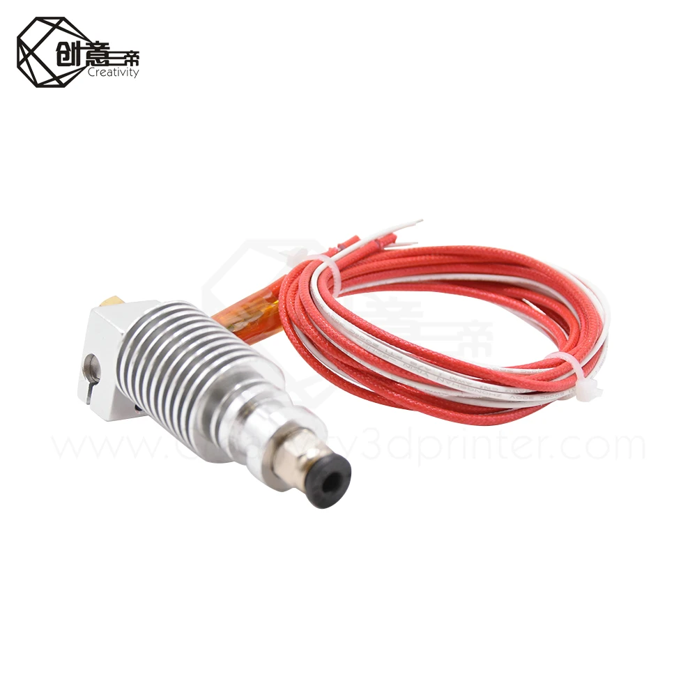 3D принтер креативный E3DV6 12 В J head Hotend для 1 75/3 мм прямого волоконного экструдера 0 2/0