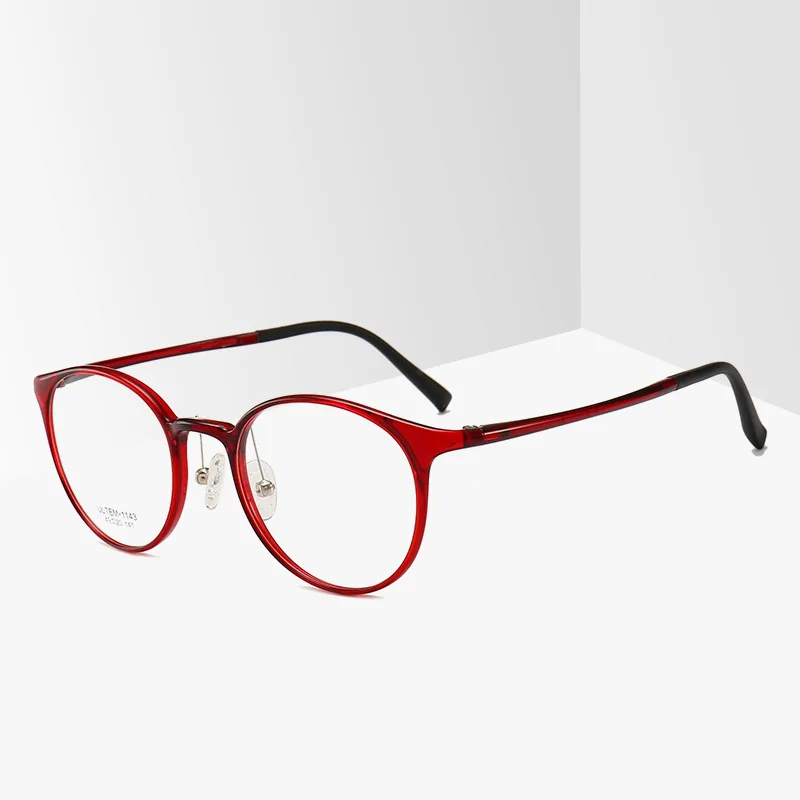 TR90 круглые очки Для женщин очки oculos de grau Feminino прозрачные очки Оптические oculos очки ультралегкие