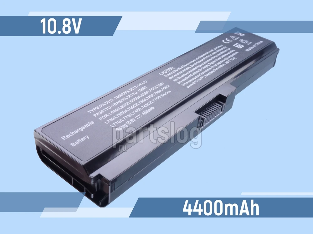 Аккумулятор для Toshiba X770 10.8V 4400mAh | Компьютеры и офис