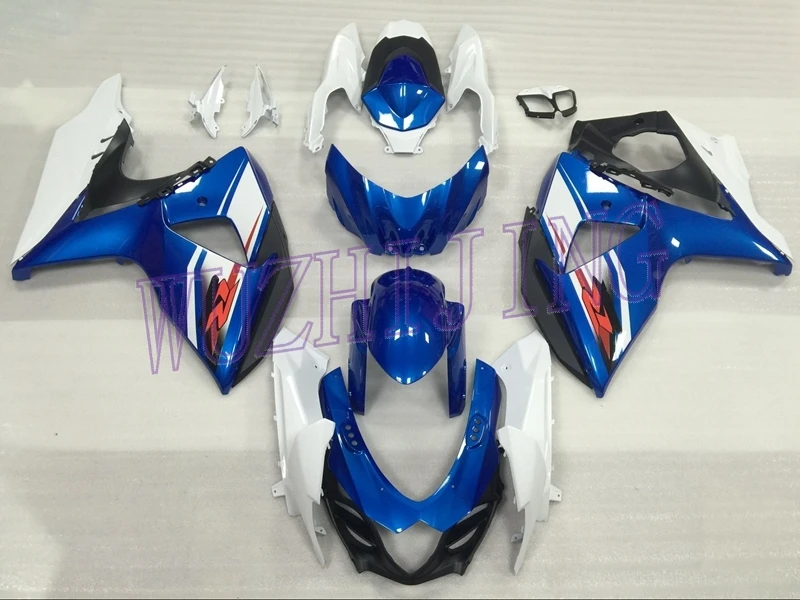 Обтекатель Наборы GSX R 1000 2012 Обтекатели для Suzuki GSXR1000 2010 сине-белый обтекатель GSXR1000 2009- K9