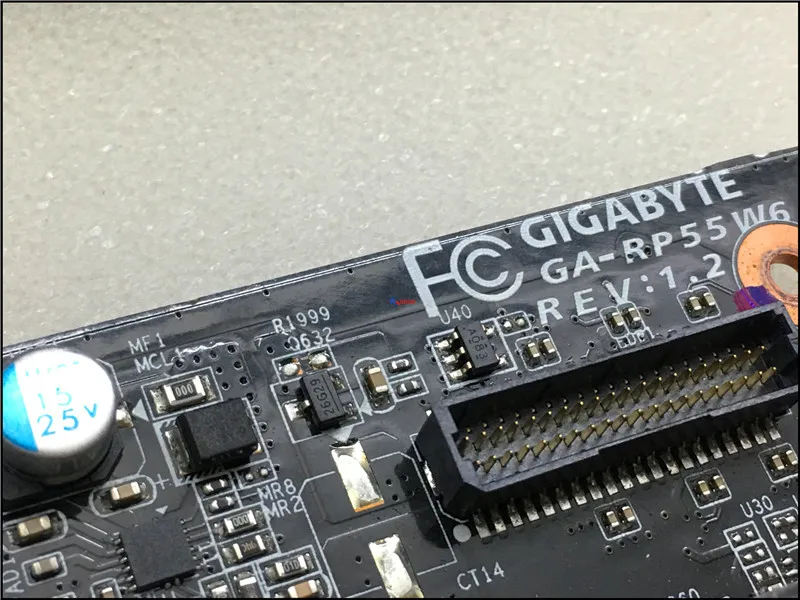 low cost  Genuine FOR GIGABYTE GA-RP55W6 LAPTOP MOTHERBOARD WITH I7 CPU AND GTX1060M