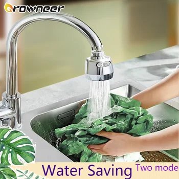 

Rotatable Filter Faucet Stainless Steel Universal Tap Sprayer 360 Degree Splash-Proof Adjustable Diffuser Saving Water Nozzle