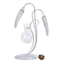 Мода-Винтаж рисовый цветок Спайк креативная гидропонная ваза маленькая свежая зеленая стеклянная бутылка воды завод контейнер