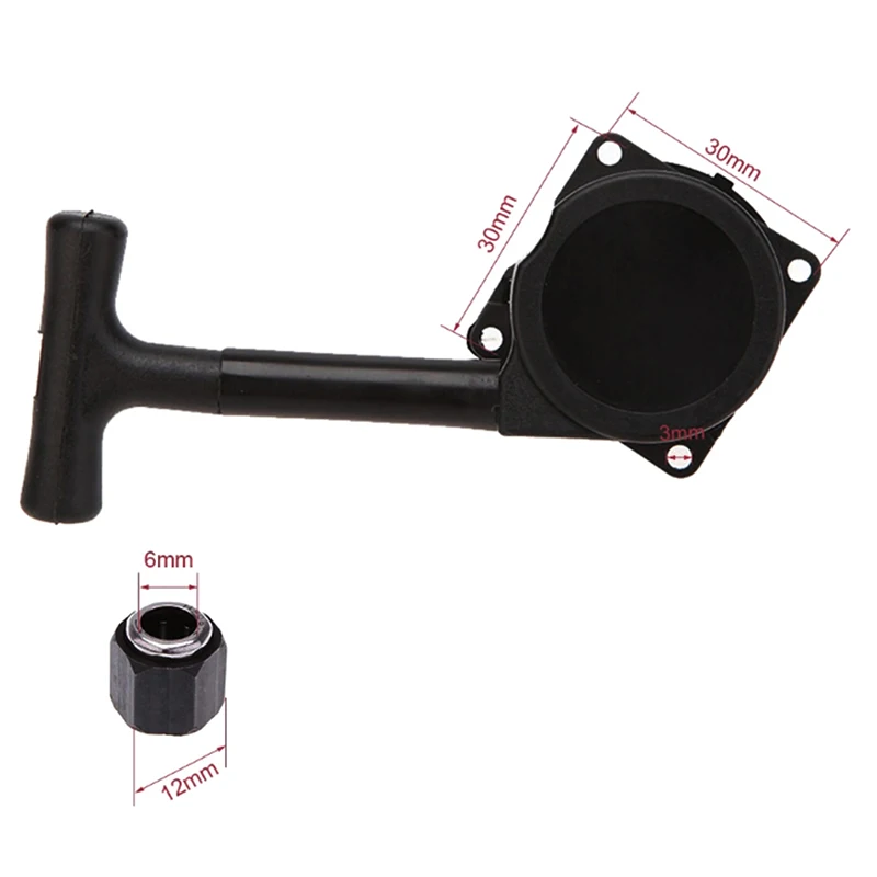 

New Black HSP R020 Hex Nut One Way Bearing & R020 Pull Starter Vertex Nitro Engine Tool Parts