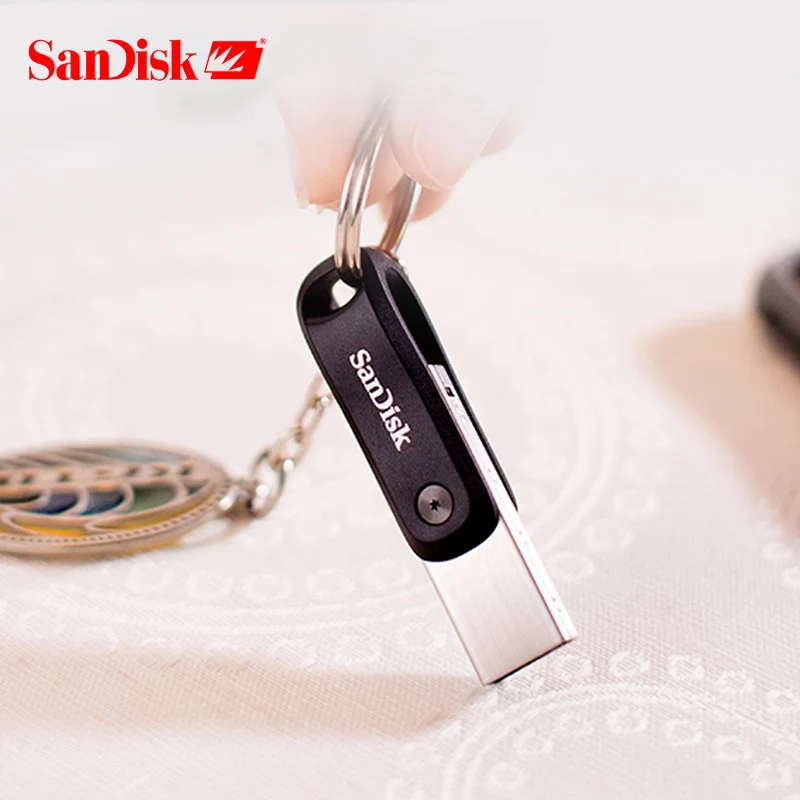 SanDisk usb 3,0 Apple мобильный телефон U диск 128 ГБ флэш-накопитель флэш-памяти Металлический USB 256 ГБ Fiash приводы компьютер/iphone/ipad