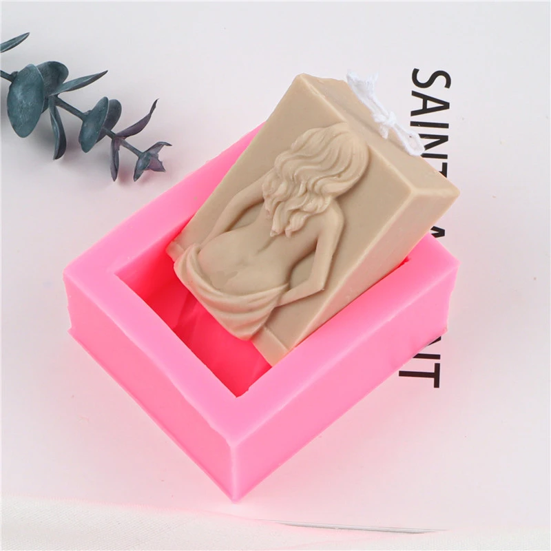 Silicone Rose Mold Soap Rose Mold Clay Mold Food Safe Mold Fondant Mold  (539)