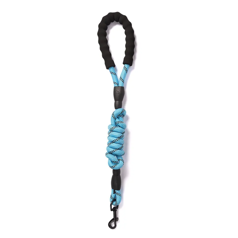 Blue Petrainer 1,5 м светоотражающий собачий поводок, нейлоновый собачий поводок, поводок для прогулок и бега, тренировочный ремень - Цвет: Blue