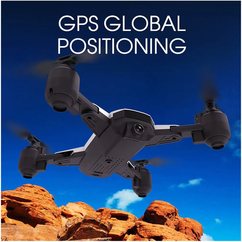 H1G RC Дрон Квадрокоптер 720P 2,4G складывающийся гексакоптер FLV самолет gps позиционирование управление мобильным телефоном складной VR Live Flight 25 мин Летающий