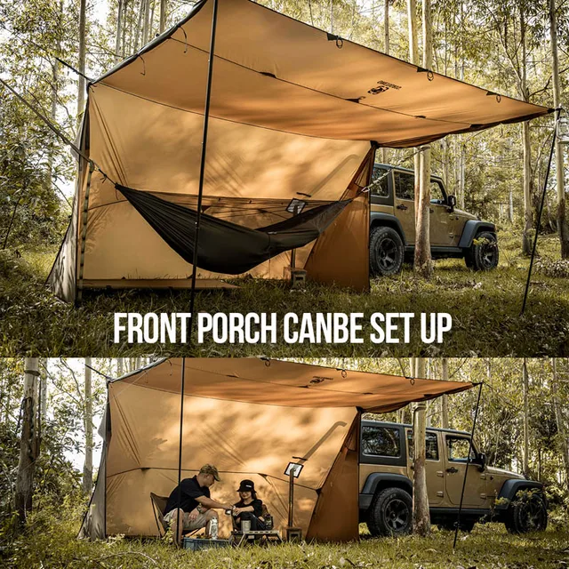 OneTigris ROCDOMUS Hammock Awning u0026 Hot Tent Wood Burning Stove Compatible  Waterproof Outdoor Tarp Canopy/Rain Fly Camping Cover - AliExpress