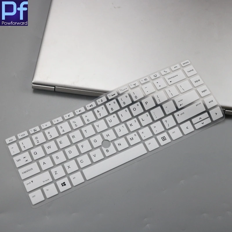 white Силиконовая Защитная крышка для клавиатуры ноутбука hp zbook 14u G6/для hp zbook 14u 14 дюймов - Цвет: white