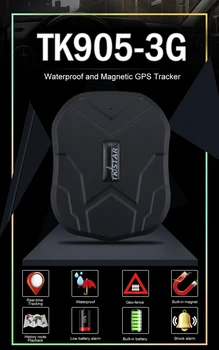 

3G GPS tracker TK905 WCDMA car gps tracker TK905-3G mini gps locator waterproof with strong magnet Free tkstar app move alarm