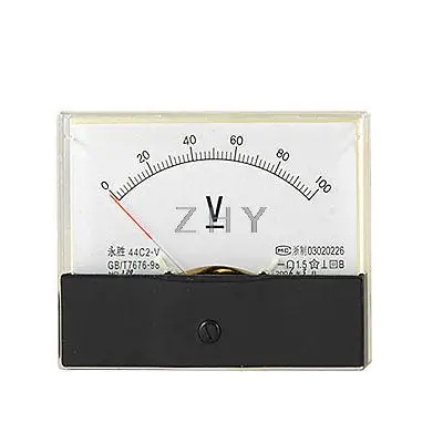 

Fine Tuning 0-100V DC Voltage Panel Meter Analog 44C2