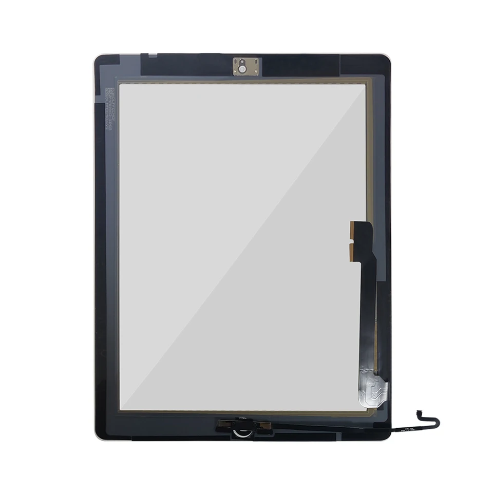 Schermo Touch Per IPad 4 A1460 A1458 A1459 - Pannello Frontale Di Ricambio Con Pulsante Home E Attrezzi (Nero) - Foto 5