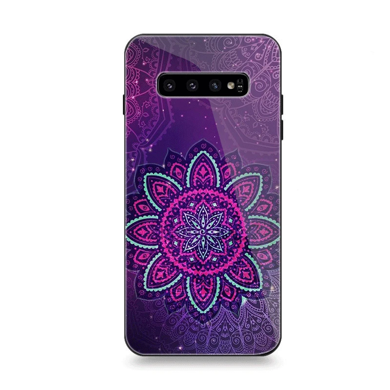 Чехол для телефона Стекло для samsung A10 A20 A30 A40 A50 A60 A70 S7 край S8 S9 S10 Plus чехол с изображением Ловца снов с горячим принтом