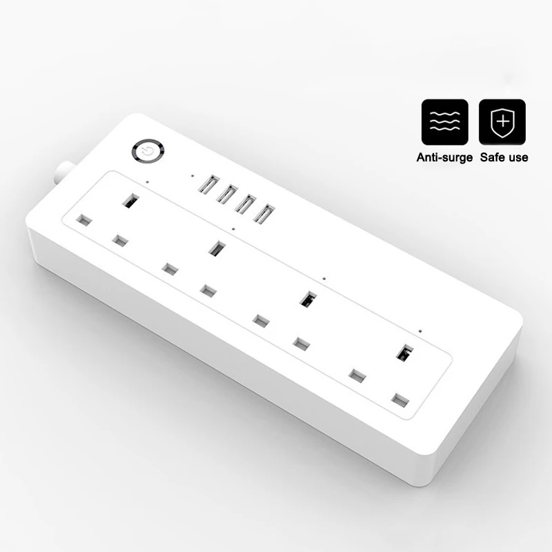WiFi смарт-удлинитель с USB портом мобильный телефон пульт дистанционного управления Переключатель синхронизации гнездо DOM668