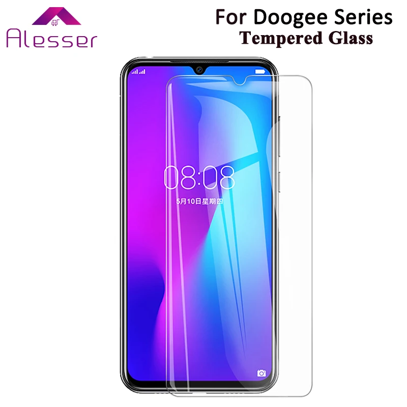 Alesser Для DOOGEE N10 Premium Закаленное стекло пленка устойчивая к царапинам Защитная
