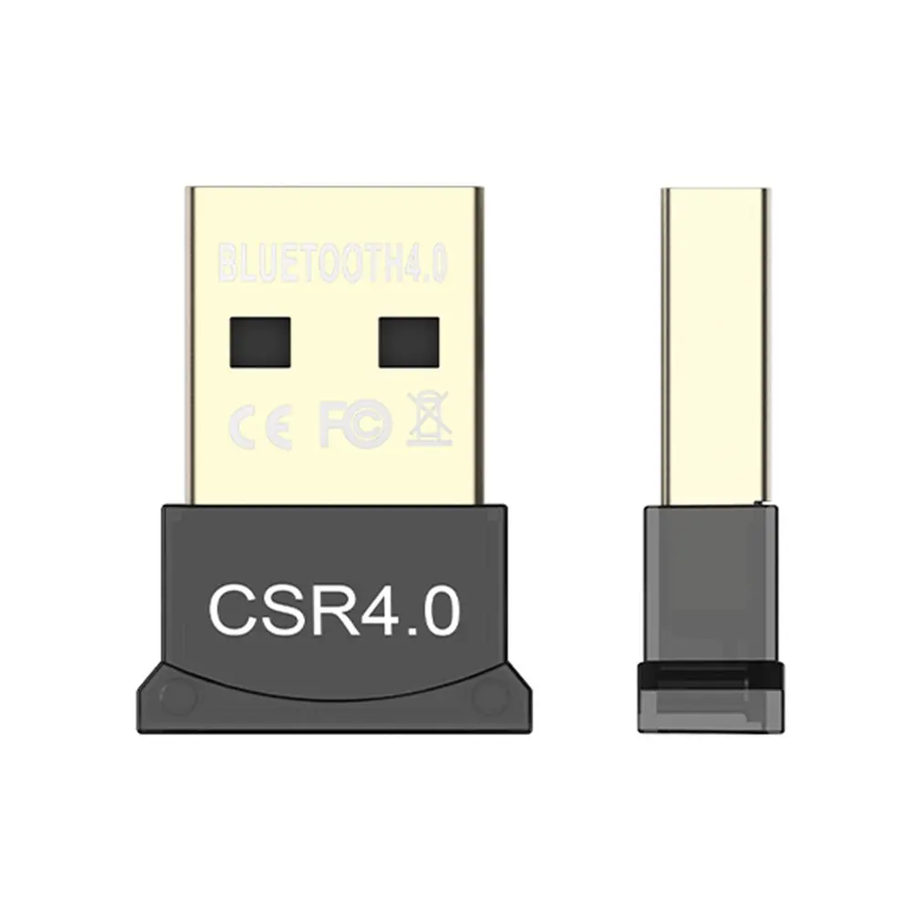 Беспроводной USB адаптер BT CSR 4,0 Двойной Режим мини Bluetooth ключ передатчик для ПК Windows 10 8 Win 7 Vista XP Linux
