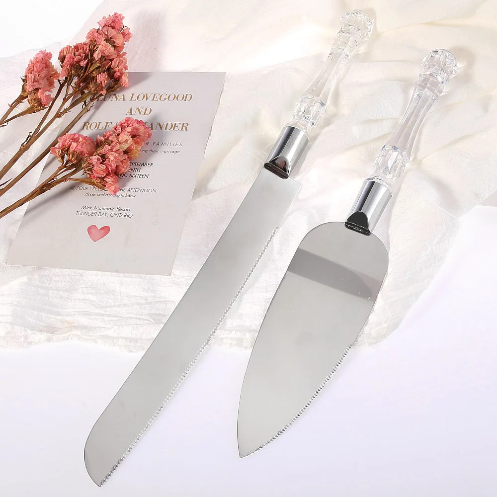 stainless steel cake shovel set  (3)