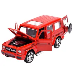2019 оригинальная модель автомобиля из 1:32 сплава, модель автомобиля, игрушечный звуковой светильник, игрушечный автомобиль для G65 Suv Amg