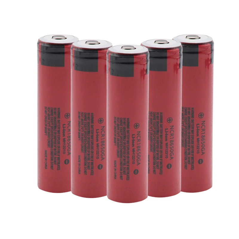 18650 GA 3,7 v 3500 mah 18650 литиевая аккумуляторная батарея для фонарика батареи для Panasonic