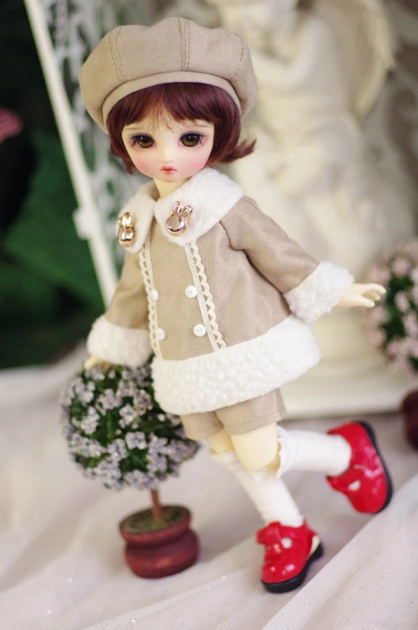 1/6 BJD SD кукла мини одежды зимний костюм для кукла 1/6 одежды