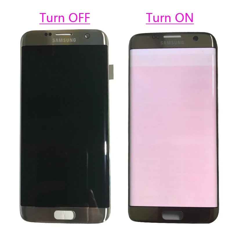 100% Original burn-in shadow For SAMSUNG Galaxy S7