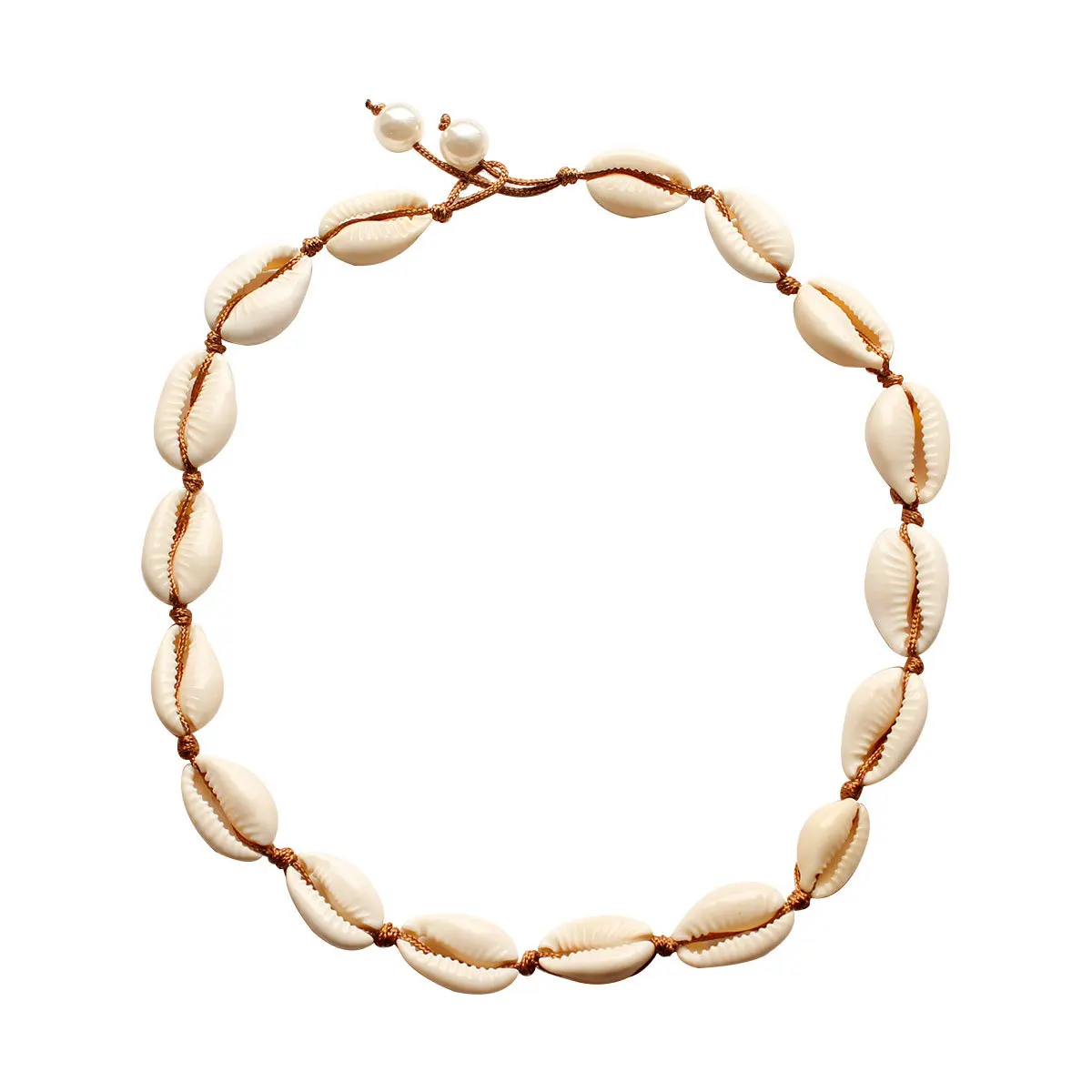 Натуральный Летний пляж оболочка жемчуга колье ожерелье для женщин девочек простой богемный ракушка ожерелье s ювелирные изделия подарок на день рождения