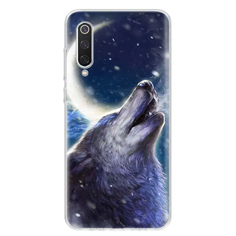 Волк Живопись Обложка чехол для телефона для Xiao mi Red mi Note 8 Pro 8A 7 7A 5 5A 6A 4X S2 K20 mi 5X6X9 8 CC9 F1 корпус под плетенную сумку