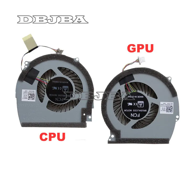 CPU and GPU FAN Ноутбук процессор GPU охлаждающий вентилятор кулер радиатор для Dell Inspiron INS15 7566 7567 15 7000 0147DX 0NWW0W DC28000IMF0 DC28000IOF0 - Цвет: CPU and GPU FAN