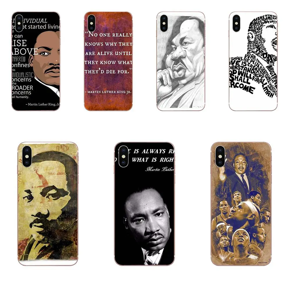 Мягкая Художественная печать Martin Luther King Dream для Xiaomi CC9E Mi3 Mi4 Mi4i Mi5 Mi 5S 6 6X 8 9 SE Play Plus Pro